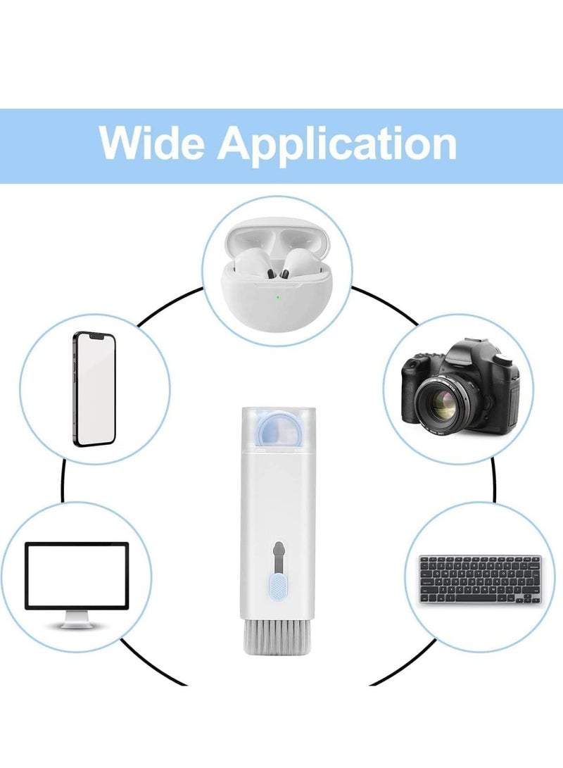 7 in 1 Portable Electronics Cleaner Kit for Airpods Earphones Laptop Monitor Screen and Keyboard Blue - Image 3