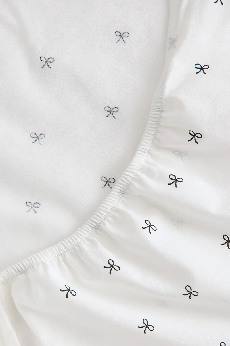 H&M Cot fitted sheet