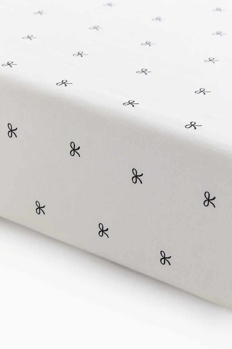 H&M Cot fitted sheet
