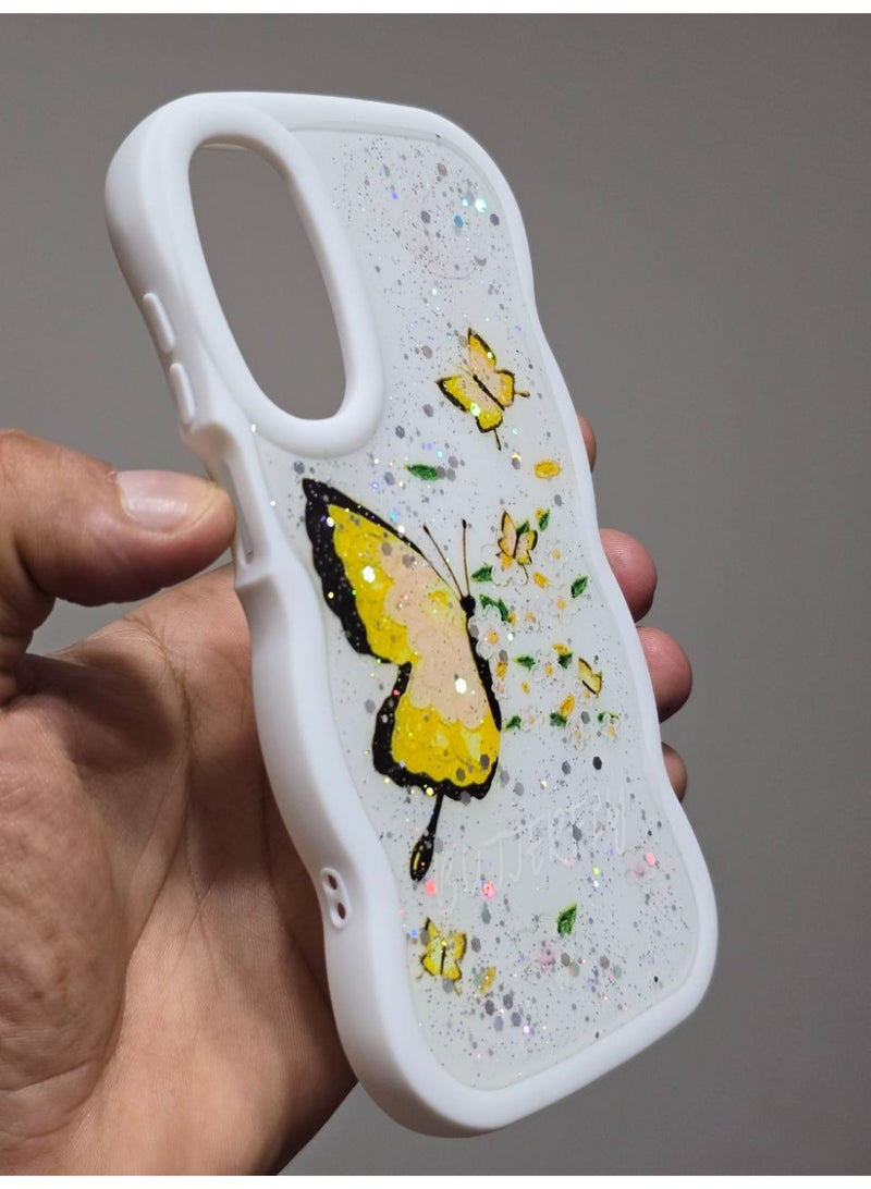 Butterfly Print Back Cover Compatible With Phone Samsung Galaxy A15 - Image 2