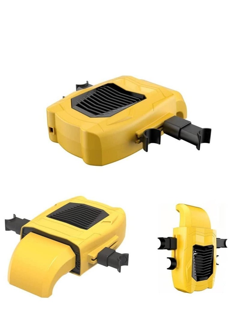 Loquat DMG Car Fan, Seat Back Cooling Fan,USB Portable Fan,Electric Fan with 3 Speed Car,Seat for Front Driver, Passenger - Image 5