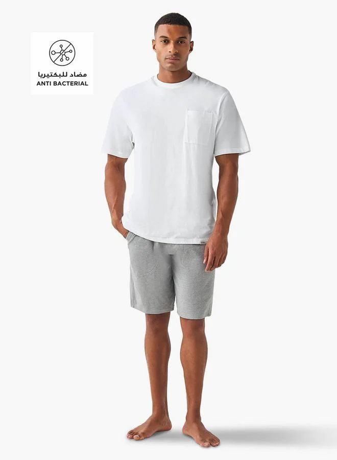 سبلاش فيڤ شورت استرخاء بخصر مطاطي وجيوب