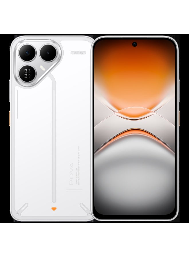 POVA 8 5G Dual Sim Arc White 8GB RAM 256 GB - Global version