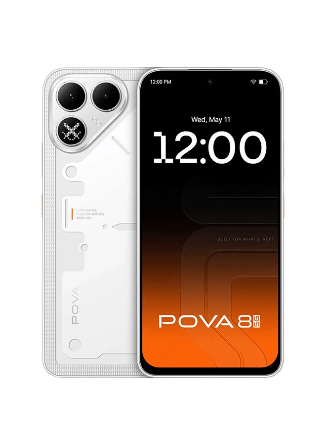 TECNO POVA 8 5G Dual Sim Arc White 8GB RAM 256 GB - Global version - Image 5