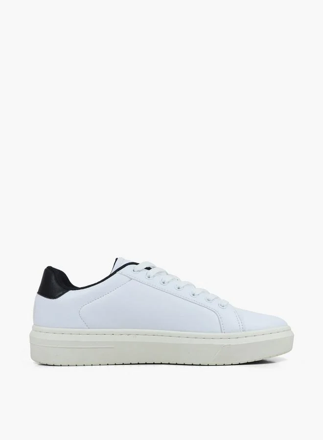 Gap WHITE Men Phoenix Ltx Lace-Up Ankle Sneakers for Men | Best Price UAE