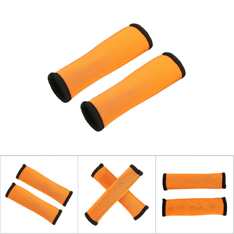 2pcs 15cm Anti skid Diving Fabric Kayak Paddle Grips For Efficient Paddling (orange) - Image 5