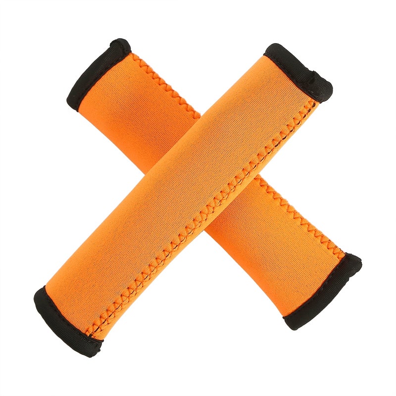 2pcs 15cm Anti skid Diving Fabric Kayak Paddle Grips For Efficient Paddling (orange) - Image 3