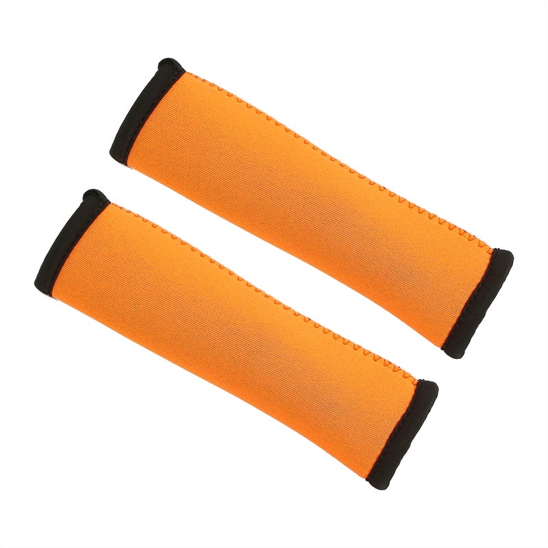 2pcs 15cm Anti skid Diving Fabric Kayak Paddle Grips For Efficient Paddling (orange) - Image 2