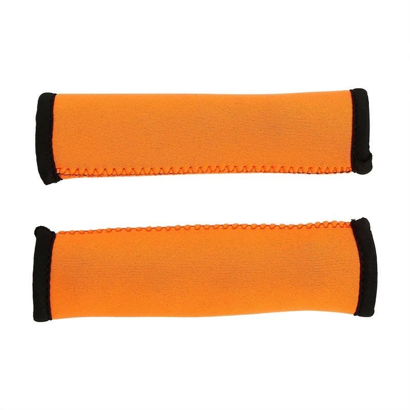 2pcs 15cm Anti skid Diving Fabric Kayak Paddle Grips For Efficient Paddling (orange) - Image 4