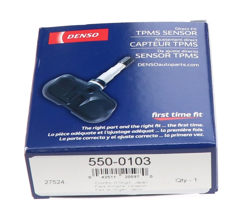 Denso 550-0103 TPMS 315-MHZ Sensor for Toyota/Lexus with Factory Alloy Wheel Options. (THIS SENSOR MUST BE PROGRAMMED BEFORE USE), Black - Image 5