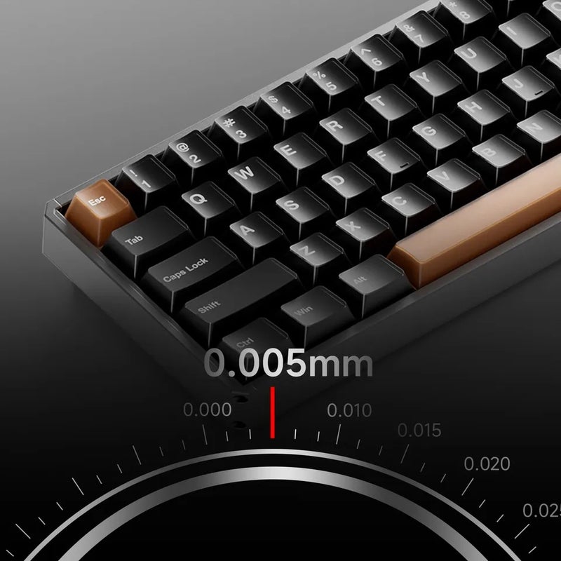 Akko MOD68 HE Mechanical Gaming Keyboard 65% Magnetic Switch, Rapid Trigger 0.005mm, 8K Argb, CNC Aluminum Gasket - Image 4
