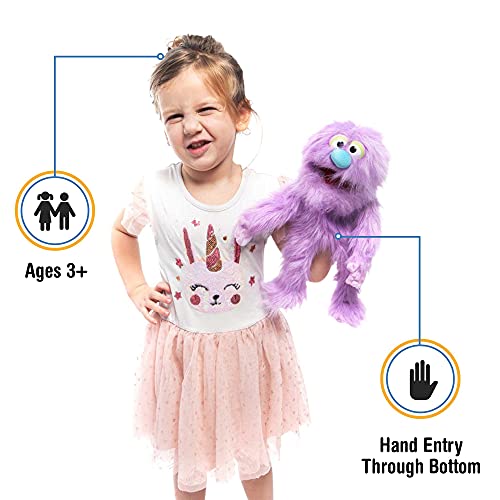 Silly Puppets 14 دمية يد وحش بنفسجي - Image 5