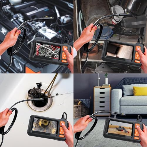 BeQuest: Quest For More Bequest Dual Lens Borescope - 4.3" Endoscope with Light, IP67 Waterproof, 1080 HD Inspection, 16.5ft Camera, Gadgets for Men - Image 3