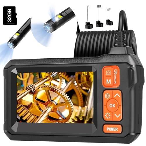 BeQuest: Quest For More Bequest Dual Lens Borescope - 4.3" Endoscope with Light, IP67 Waterproof, 1080 HD Inspection, 16.5ft Camera, Gadgets for Men - Image 2