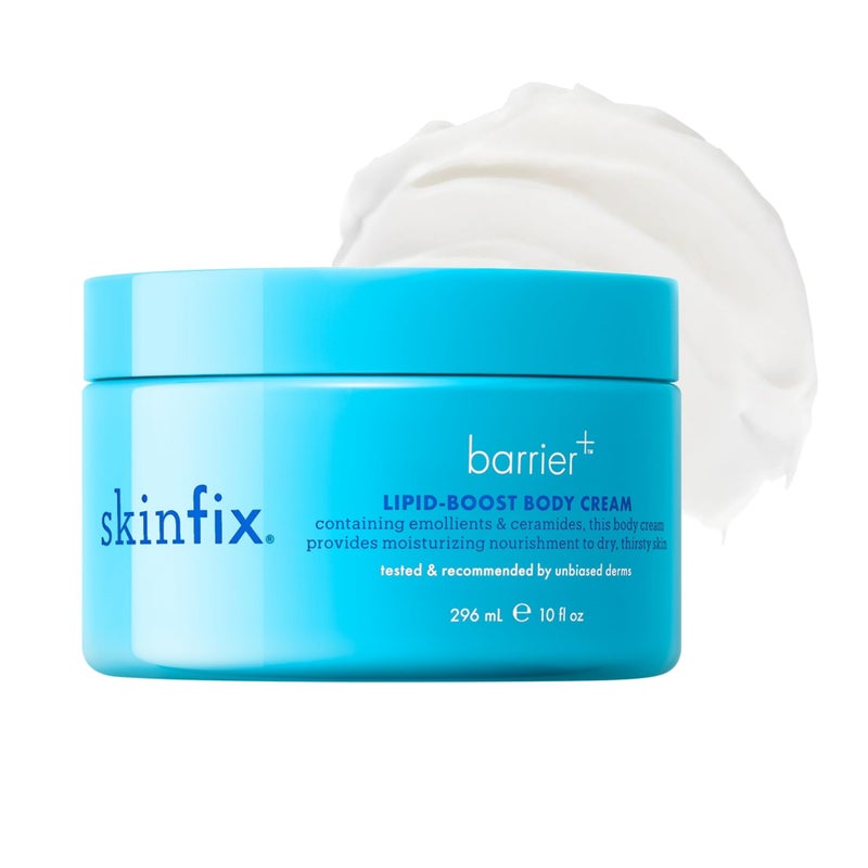 Skinfix Lipid-Boost Body Cream - 10 oz - Glow-Boosting, Hydrating All-Over Body Moisturizer - Non-Greasy, Fast Absorbing - Fragrance Free - Vegan, Cruelty Free - Image 1