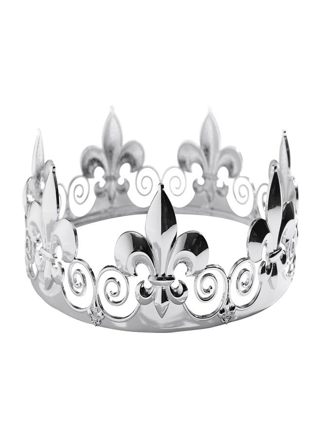 Anderson's Black Birthday King Sash with Gold Foil & Silver Crown - Royal Men's Accessory for Prom, Halloween, or Birthday, Medieval Prince Diadem, Regal Costume Gift for King-Themed Events - Image 3