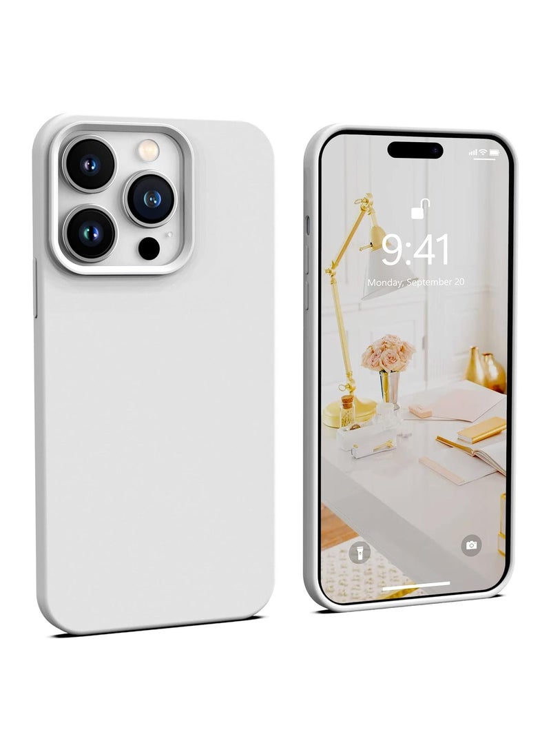 ELTRAZONE Designed for iPhone 14 Pro Max Silicone Case [with Logo],Full Body Protective Cover, - Image 1