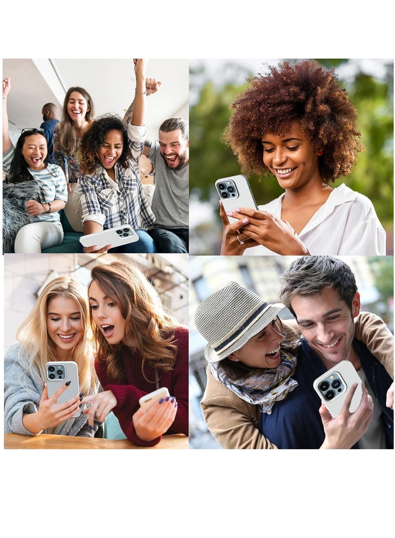 ELTRAZONE Designed for iPhone 14 Pro Max Silicone Case [with Logo],Full Body Protective Cover, - Image 4