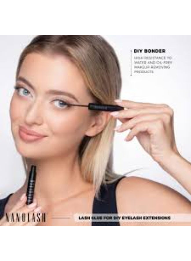 Nanolash DIY Eyelash Extensions Bonder Black 5ml - Image 3