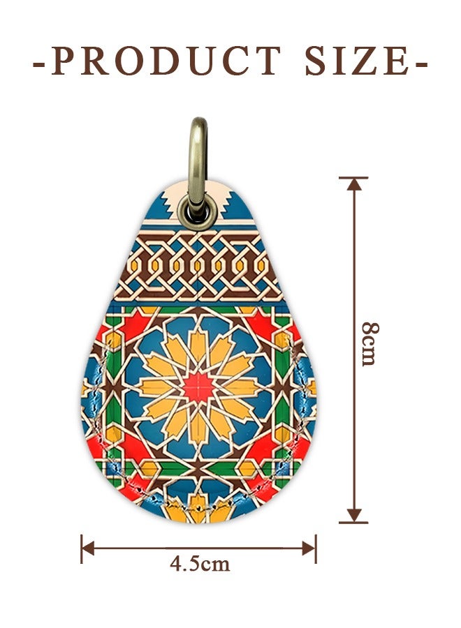 جراب جلدي ل AirTag ، غطاء حافظة واقية AirTag مع حلقة سلسلة مفاتيح ، حامل AirTag - Image 2