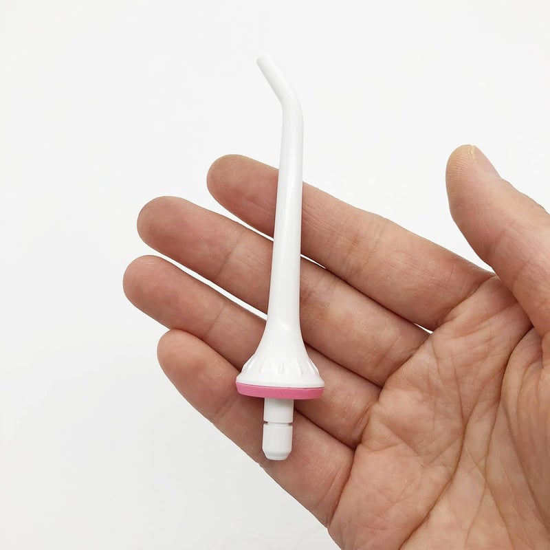 PDEEY Water Flosser Tips Replacement for Mospro Nicwell Zerhunt Oral Irrigator Jet Nozzel White 3 PCS - Image 5