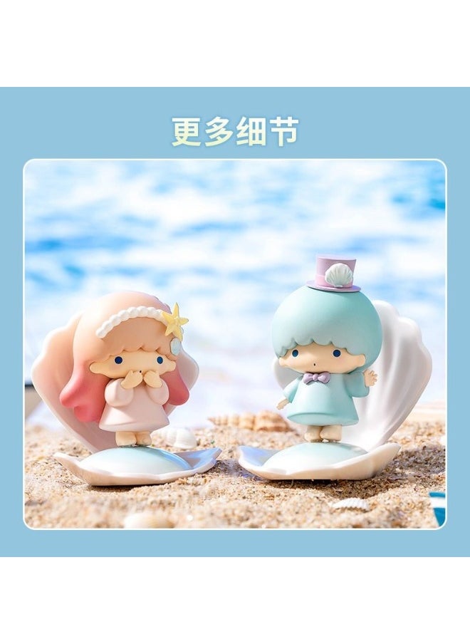 Miniso Sanrio Characters Sea Holiday Figure Model Blind Box 