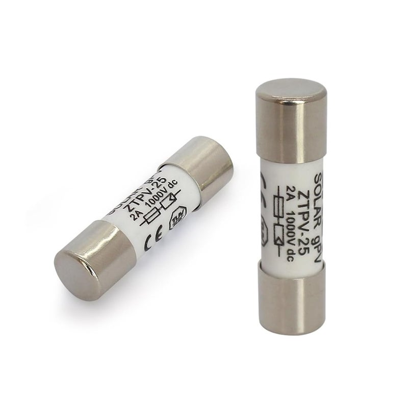 صمام شمسي 32 أمبير 30 قطعة تيار مستمر 1000 فولت 10x38 ملم حماية نظام الطاقة الشمسية الكهروضوئية سبائك معدنية - Image 3