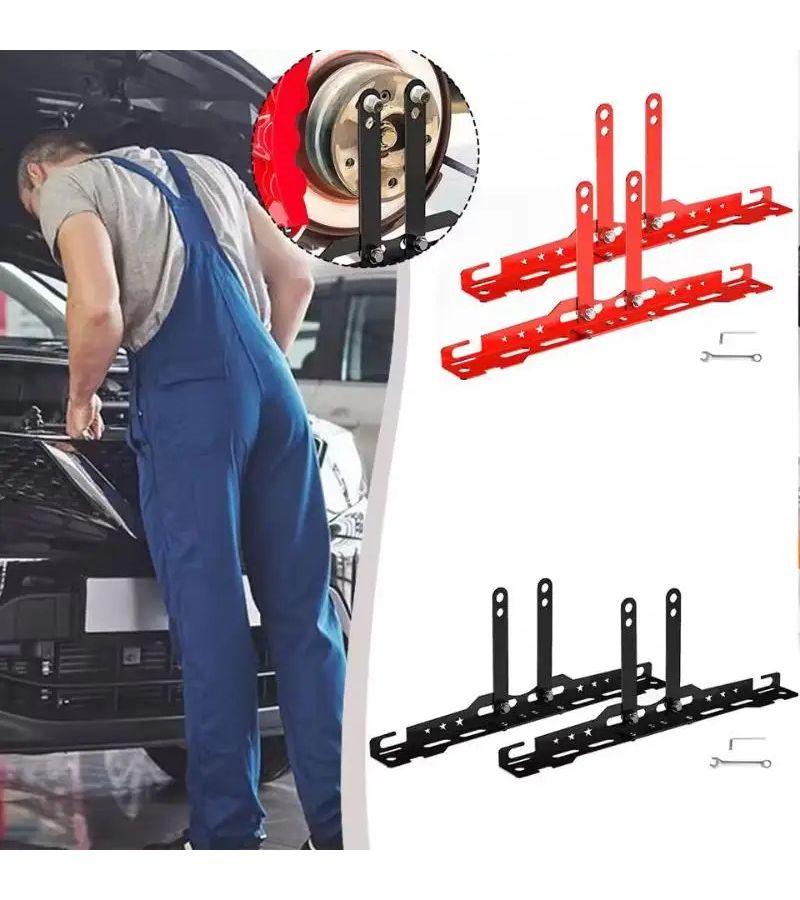 Red Toe Plates Durable Home Alignment Tool For Various Vehicle Types - Image 4