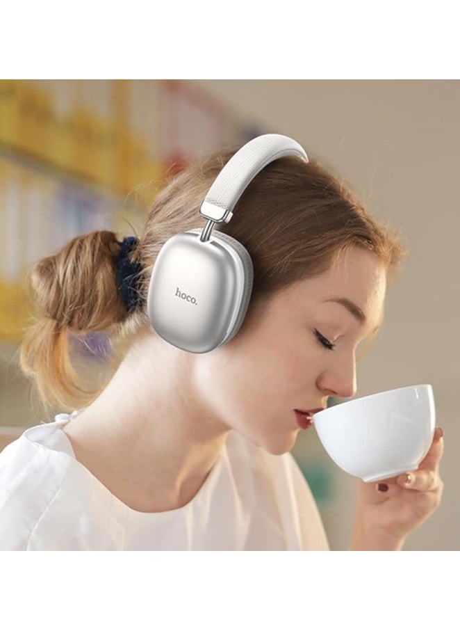 Hoco - HOCO W35 Air Wireless Bluetooth Headphones Active Noise Cancelling HiFi Stereo Sound Adjustable Wireless(black) - Image 1