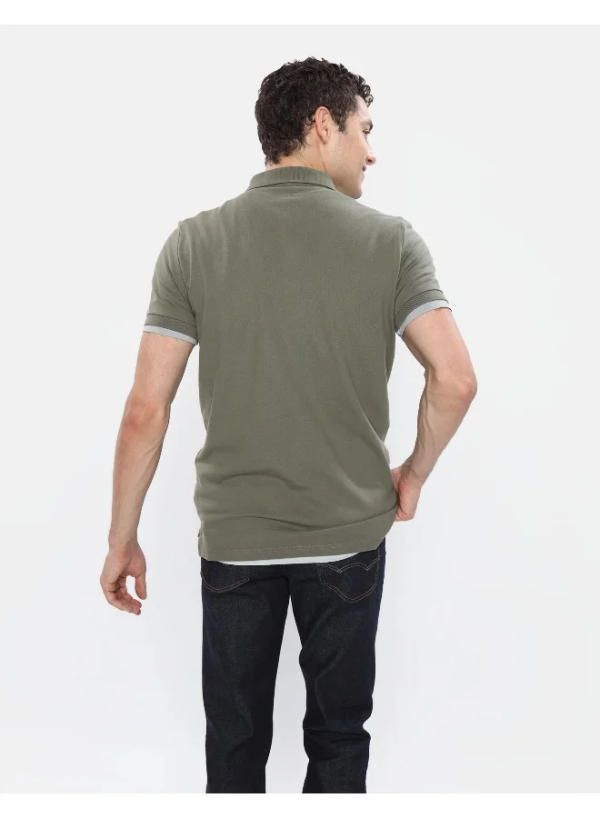 American Eagle AE Slim Flex Polo Shirt