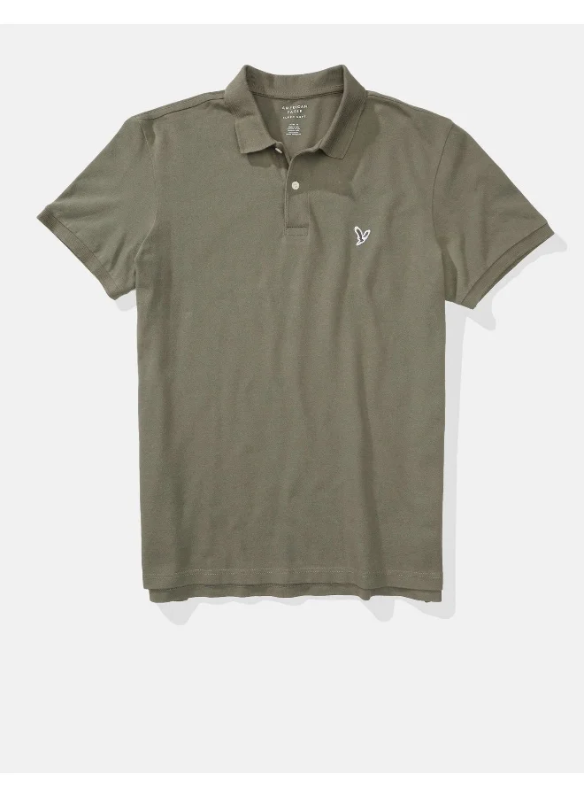 American Eagle AE Slim Flex Polo Shirt