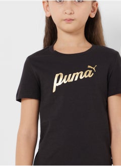 PUMA Youth Essential Script T-Shirt  - Image 3