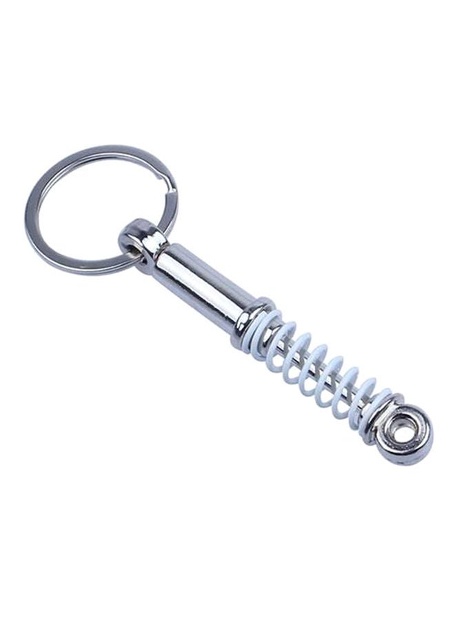 NIBEMINENT Shock Absorber Shape Metal Key Chain