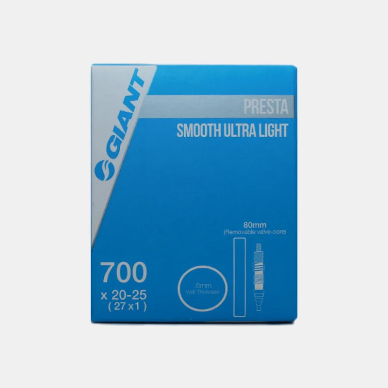 Giant 700x20-25 Threaded Presta Valve (80mm)
