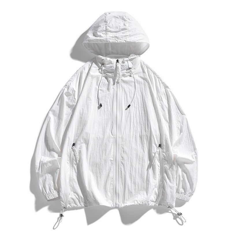 Summer Outdoor Anti-Ultraviolet Sports Coat Men'S Hooded Mountaineering Sun Protection Coat Riverside Fishing Skin Coat - Image 5