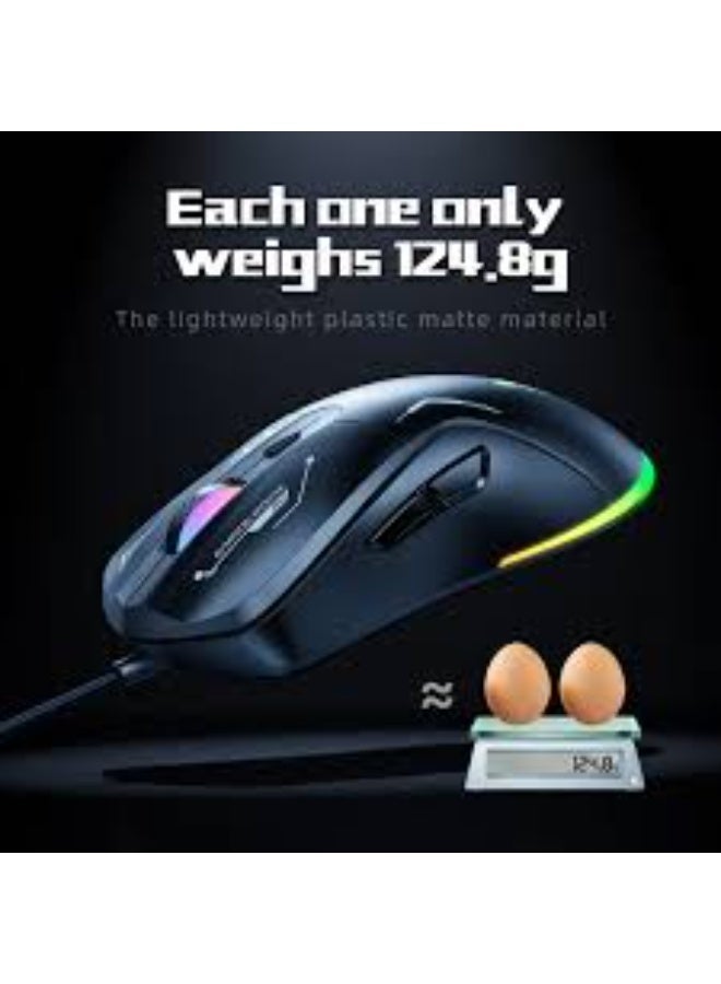 ONIKUMA TZ5006 5 in 1 Combo Gaming Set - Mouse/Keyboard/Headset/Headset stand/ Mousepad - Image 4