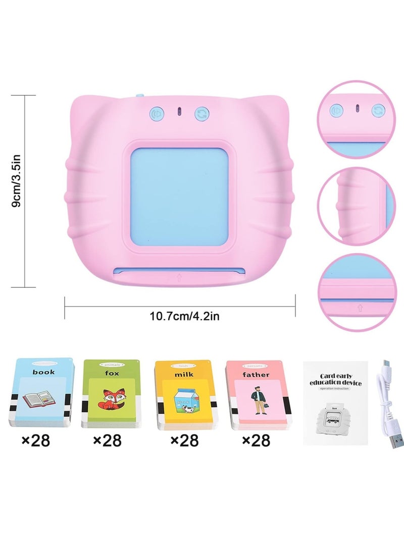 ELTRAZONE Talking Flash Cards Educational Toys - Talking Flashcards Learning Toys for Toddlers - Montessori Toys Flash Cards for Age 2 3 4 5 6  - Image 3