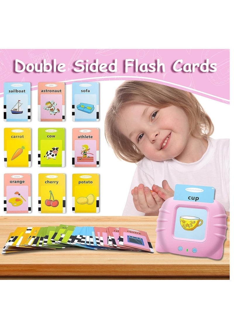 ELTRAZONE Talking Flash Cards Educational Toys - Talking Flashcards Learning Toys for Toddlers - Montessori Toys Flash Cards for Age 2 3 4 5 6  - Image 2
