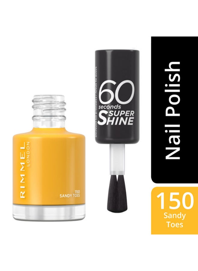 RIMMEL LONDON 60 Sec Nail Polish Lacquer 150  - Image 3