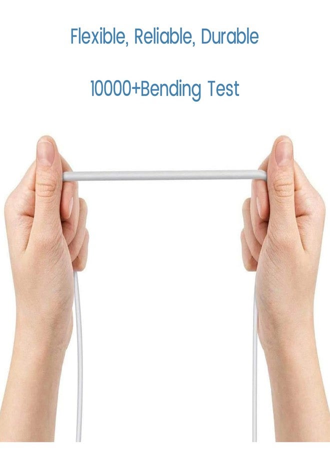 Smays 26 ft Micro-USB Extension Cable Replacement for Security Cameras (Kasa, Blink Mini, Wyze Cam, Yi, Zmodo) & Oculus Go - Extra Long Power Cord, White - Image 3