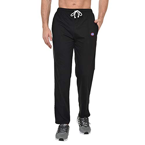 Mack Jonney Men's Cotton Blended Regular Fit Black Pyjamas for Men-D1BLACK0001-XXL, Mid Rise - Image 1