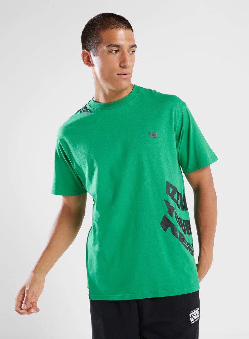 izzue Uff Print T-Shirt  - Image 1
