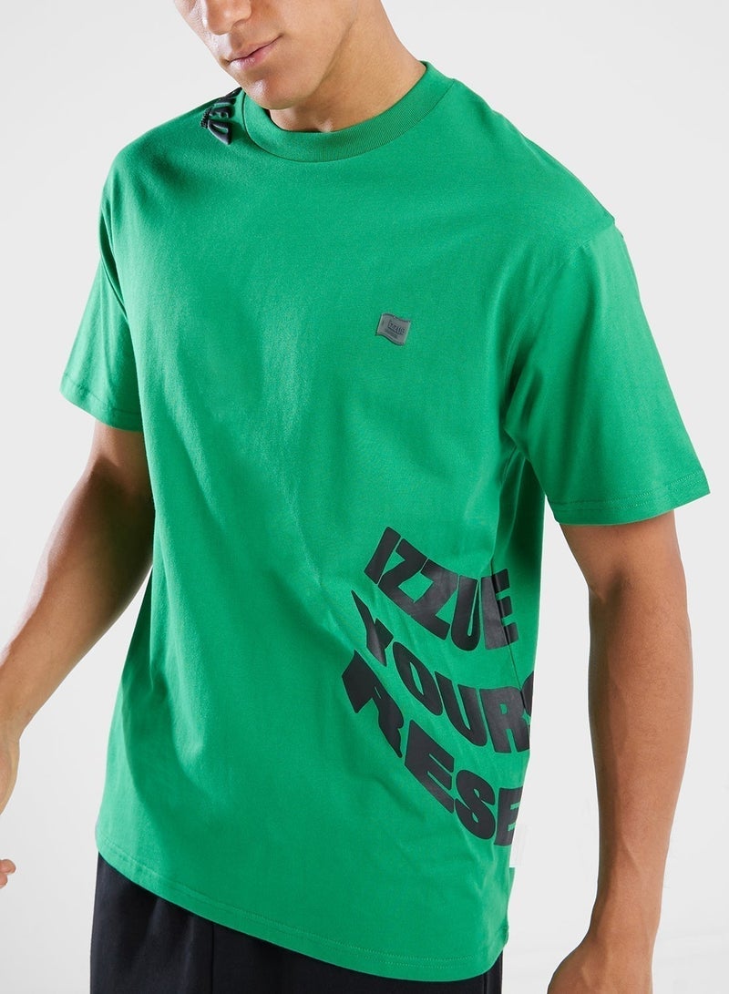 izzue Uff Print T-Shirt - Image 3