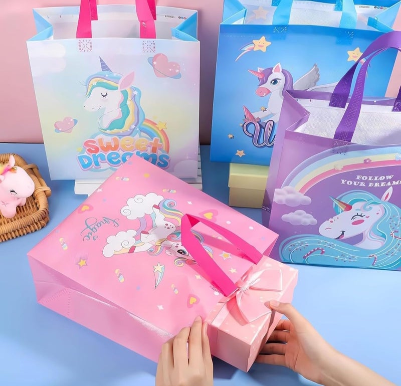 VRB Dec 12pcs Return Gift Bags For Kids,return gift bags for kids birthday & used for gifts for 6-12 For Age 8 12 3 4 5. (Multicolor) (12 Pcs Dino Theme Bag) - Image 4