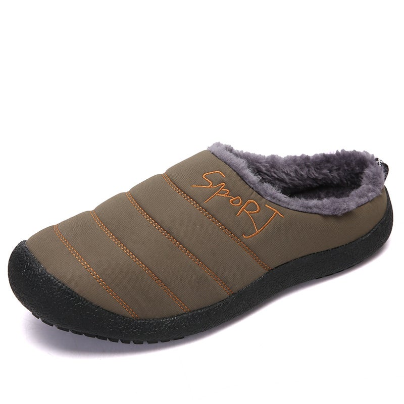 2024 Outdoor Tourism Plus Size Indoor Cotton Slippers - Image 1