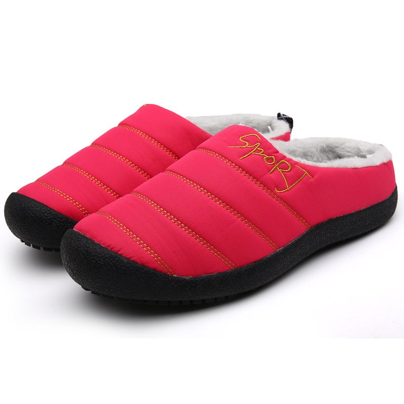 2024 Outdoor Tourism Plus Size Indoor Cotton Slippers - Image 2