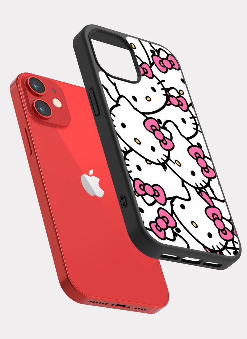 بكسلات كفر ايفون 12 ميني وجه هلو كيتي - Image 2