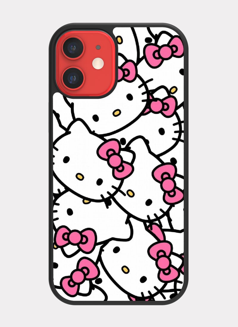 بكسلات كفر ايفون 12 ميني وجه هلو كيتي - Image 1