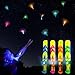 Bloolilies 50 Pcs LED Slingshot Flying Toys for Kids with 25Pcs Slingshots25Pcs Glow Helicopters Glow in The Dark Rocket Launcher Outdoor Light Up Toys Birthday Easter Gifts Party Favors for kids 48 812 - Image 2