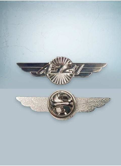 A321 Silver Wings Pin